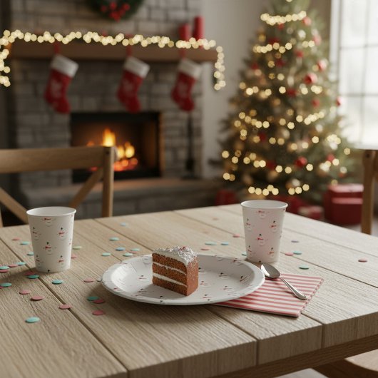 Cute Button Snowmen Grey  Papieren Bordje