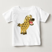 Cute Cacking Cartoon Hyena Baby T-Shirt (Voorkant)