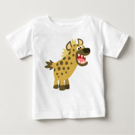 Cute Cacking Cartoon Hyena Baby T-Shirt