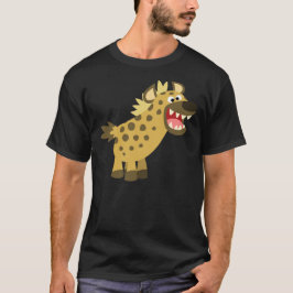 Cute Cacking Cartoon Hyena T-Shirt