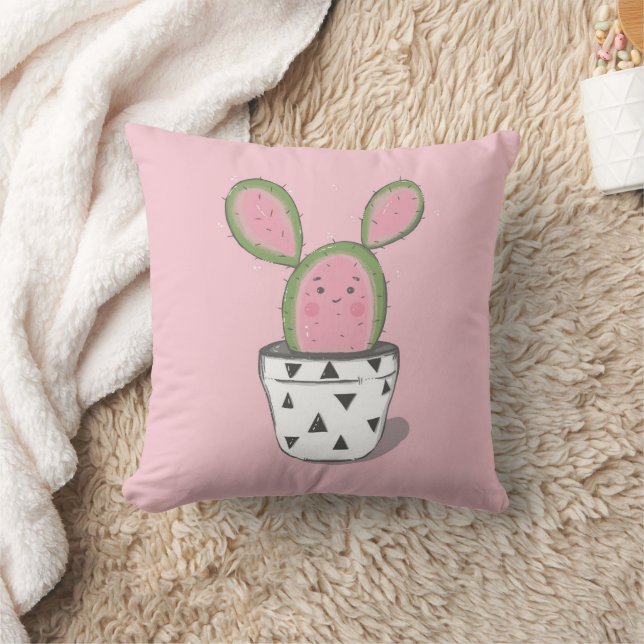 Cute Cacti Kussen (Deken)