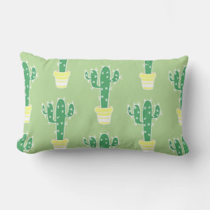 Cute Cacti Potted Cactus Pattern Kussen
