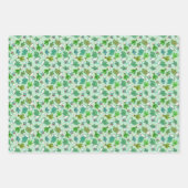 Cute cacti, succulent cactus in white pots inpakpapier vel (Voorkant)