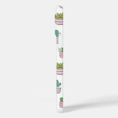Cute Cacti Succulents Planten Doodles Pattern Case-Mate iPhone Case (Achterkant / Links)