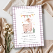 Cute Cactus Boho Llama Elke zondag nodigt uit Bedankkaart