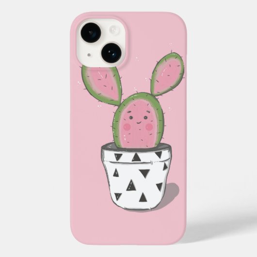 Cute cactus Case-Mate iPhone case (Achterkant)