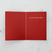 Cute Cactus Family in Waterverf Kaart (Binnen)