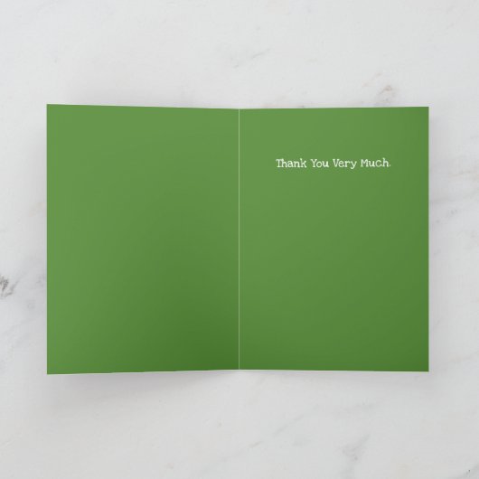 Cute Cactus Family in Waterverf Kaart (Binnen)