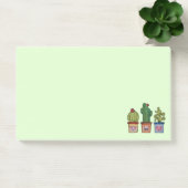 Cute Cactus Family in Waterverf Post-it® Notes (Kantoor)