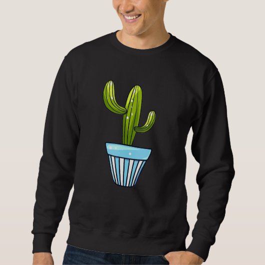 Cute Cactus Flowers Cacti Succulents 5 Trui (Voorkant)