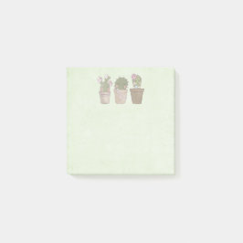 Cute Cactus Girls die juwelen dragen Post-it® Notes