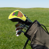 Cute Cactus Golf Head cover Pattern Design (Insitu)