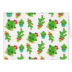 Cute Cactus, Green Cactus, Cactus Pattern