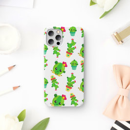 Cute Cactus, Green Cactus, Cactus Pattern Case-Mate iPhone Case