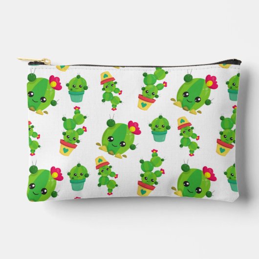 Cute Cactus, Green Cactus, Cactus Pattern Etui (Voorkant)