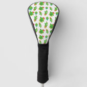Cute Cactus, Green Cactus, Cactus Pattern Golfheadcover (Voorkant)