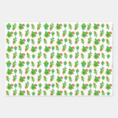 Cute Cactus, Green Cactus, Cactus Pattern Inpakpapier Vel (Voorkant 3)