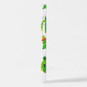 Cute Cactus, Green Cactus, Cactus Pattern iPhone Hoesje (Linkerkant)