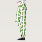 Cute Cactus, Green Cactus, Cactus Pattern Leggings (Links)
