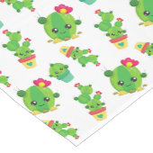 Cute Cactus, Green Cactus, Cactus Pattern Medium Tafelloper (Hoek)