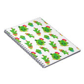 Cute Cactus, Green Cactus, Cactus Pattern Notitieboek (Rechterzijde)