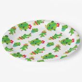Cute Cactus, Green Cactus, Cactus Pattern Papieren Bordje (Gekanteld)