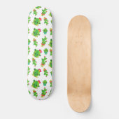 Cute Cactus, Green Cactus, Cactus Pattern Persoonlijk Skateboard (Voorkant)