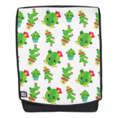 Cute Cactus, Green Cactus, Cactus Pattern Rugtassen (Voorkant)
