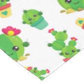 Cute Cactus, Green Cactus, Cactus Pattern Tafelkleed (Gekanteld)