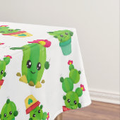 Cute Cactus, Green Cactus, Cactus Pattern Tafelkleed (Voorbeeld)