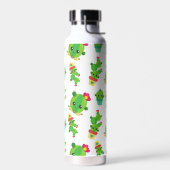 Cute Cactus, Green Cactus, Cactus Pattern Waterfles (Links)