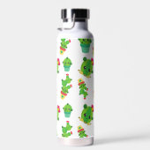 Cute Cactus, Green Cactus, Cactus Pattern Waterfles (Rechts)