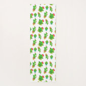 Cute Cactus, Green Cactus, Cactus Pattern Yogamat (Achterkant)