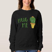 Cute Cactus  Hug Me Trui (Voorkant)