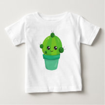 Cute Cactus, Kawaii Cactus, Green Cactus, Pot