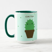 Cute Cactus kawaii plant mok (Links)