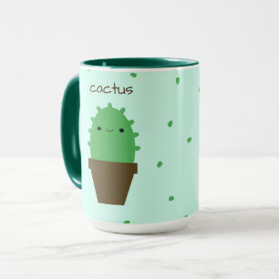 Cute Cactus kawaii plant mok