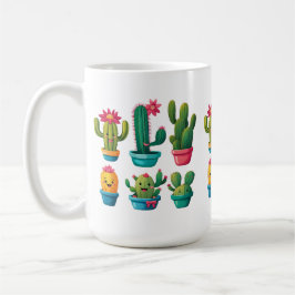 Cute Cactus Koffiemok