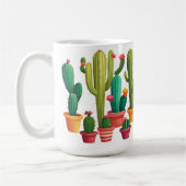Cute Cactus Koffiemok (Links)