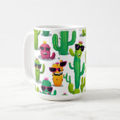 Cute Cactus Koffiemok (Voorkant links)