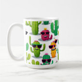 Cute Cactus Koffiemok (Links)