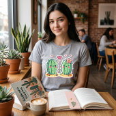 Cute Cactus Koppel Design Tri-Blend Shirt