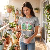 Cute Cactus Koppel Design Tri-Blend Shirt