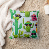 Cute Cactus Kussen (Deken)