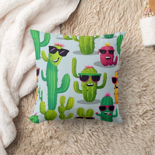 Cute Cactus Kussen (Deken)
