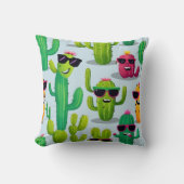 Cute Cactus Kussen (Voorkant)