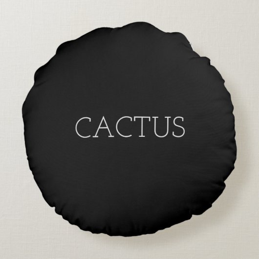 Cute cactus kussen (Achterkant)