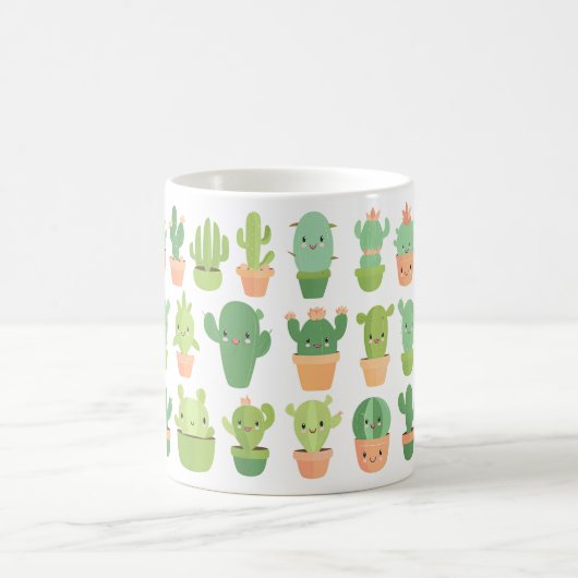 Cute Cactus Mok (Center)