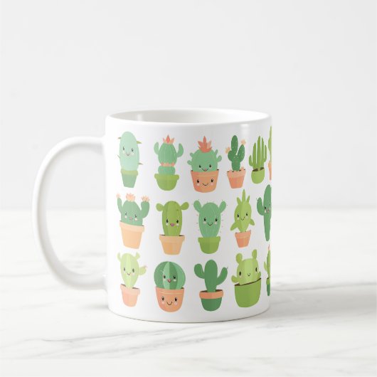 Cute Cactus Mok (Links)