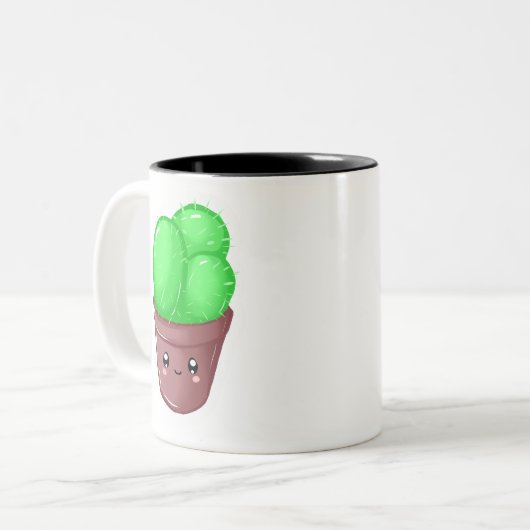 Cute cactus mok (Voorkant links)
